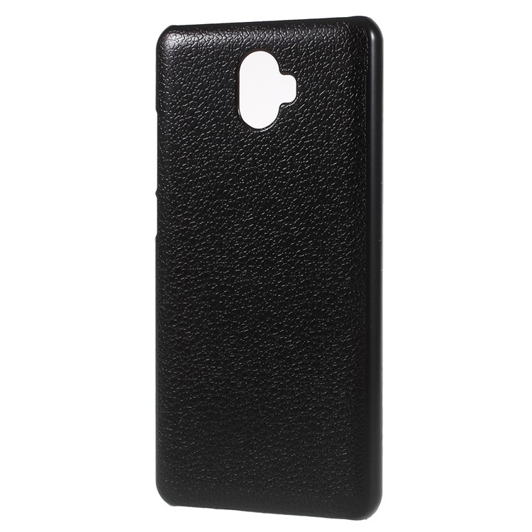 Lichee Patterned PC Back Hard Phone Cover for Oukitel K8000 - Black-2