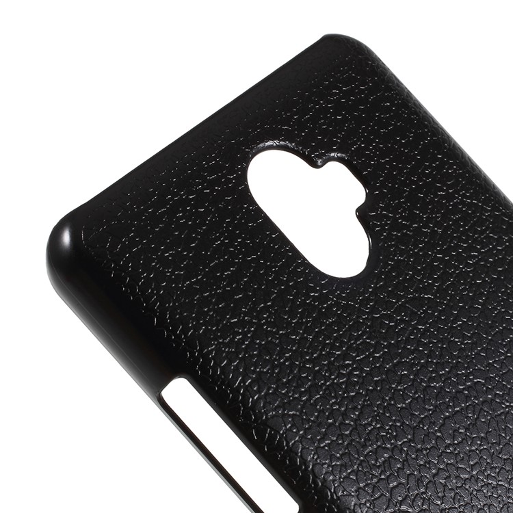 Lichee Patterned PC Back Hard Phone Cover for Oukitel K8000 - Black-4