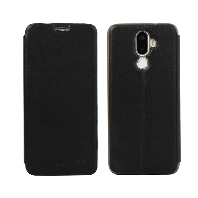 OCUBE PU Leather Stand Flip Case for Oukitel K5 - Black-1