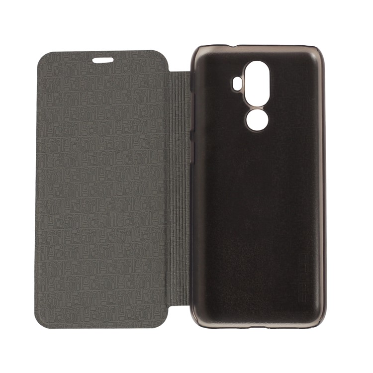 OCUBE PU Leather Stand Flip Case for Oukitel K5 - Black-8