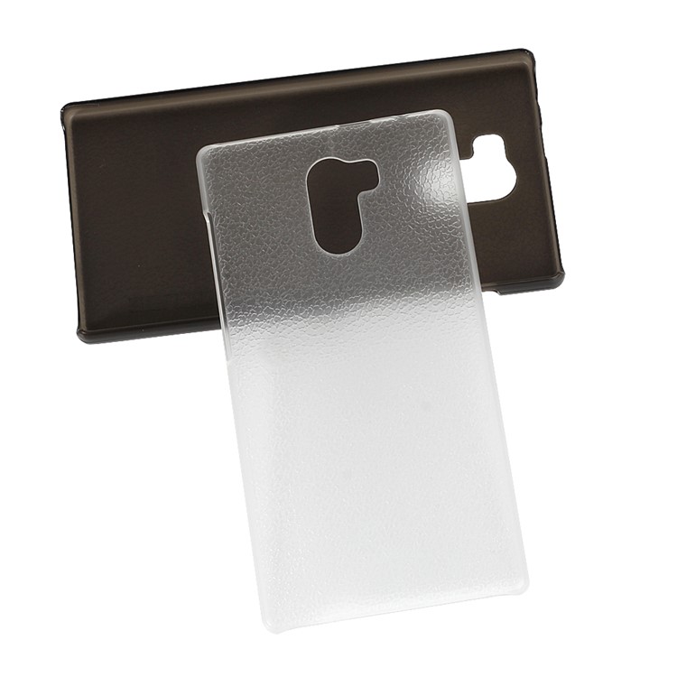 OCUBE Litchi Texture Hard Plastic Cell Phone Case for VKworld Mix - Black-2
