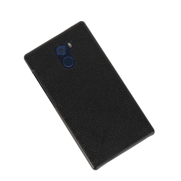 OCUBE Litchi Texture Hard Plastic Cell Phone Case for VKworld Mix - Black-7