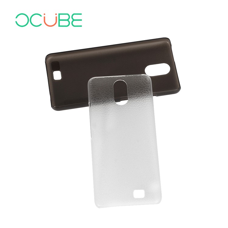OCUBE Litchi Texture Plastic Phone Back Case for HomTom S12 - Black-11