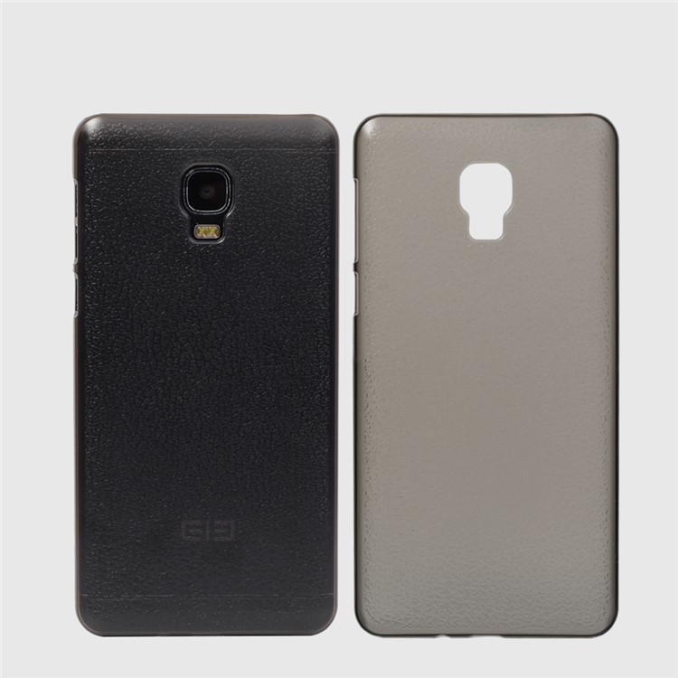OCUBE Litchi Texture Hard Plastic Cell Phone Case for Elephone P8 Max - Black-1