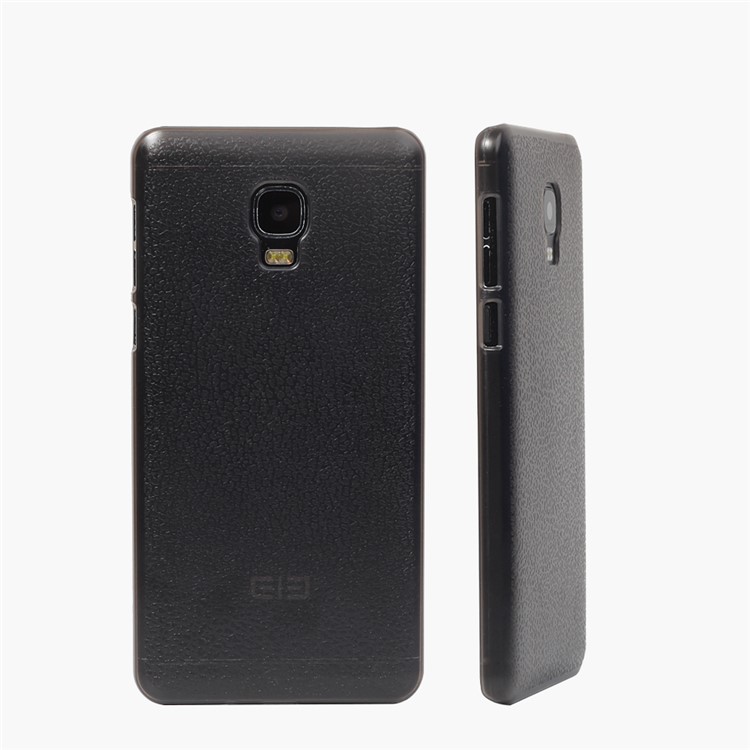 OCUBE Litchi Texture Hard Plastic Cell Phone Case for Elephone P8 Max - Black-5
