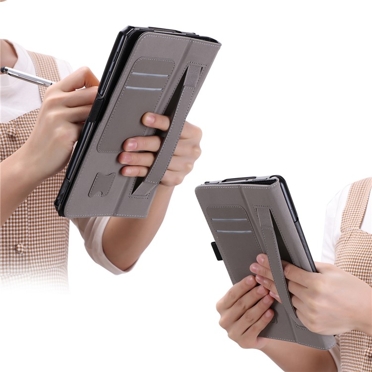 PU Leather Card Slots Tablet Case with Stand for Jumper EZpad mini4s - Black-3