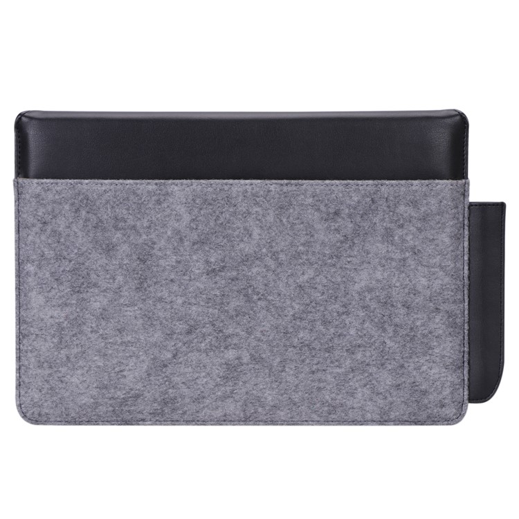 Pochette De Rangement Pour Stylo En Feutre D'affaires - Noir / Gris