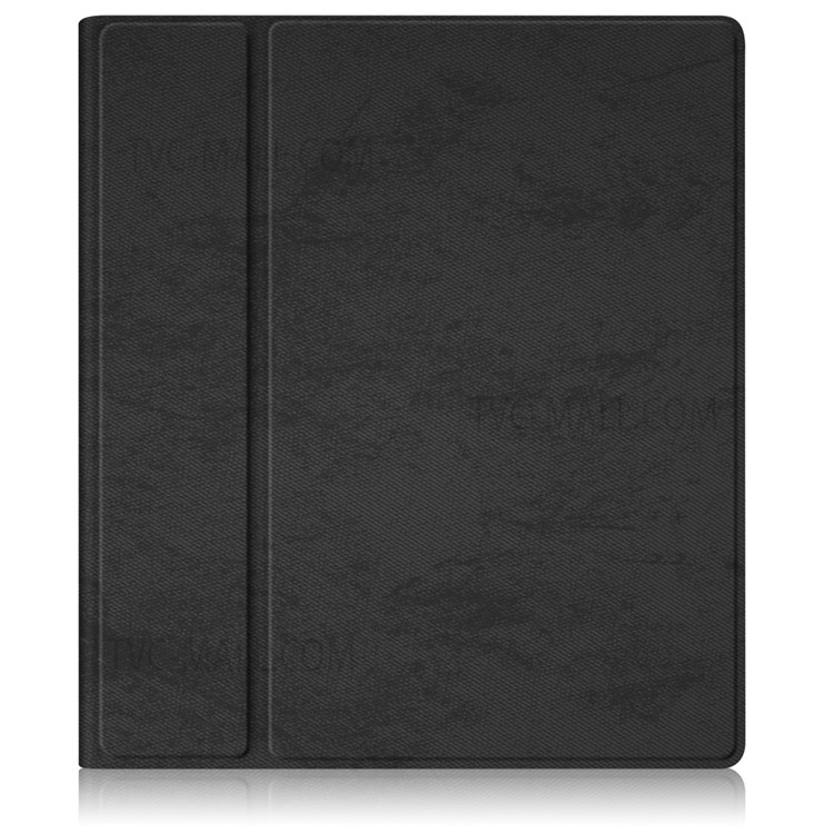 For Kobo Elipsa 10.3-inch Rotary Kickstand Pen Loop Case Solid Color Textured Surface Auto-Wake/Sleep Function Cover - Black-2