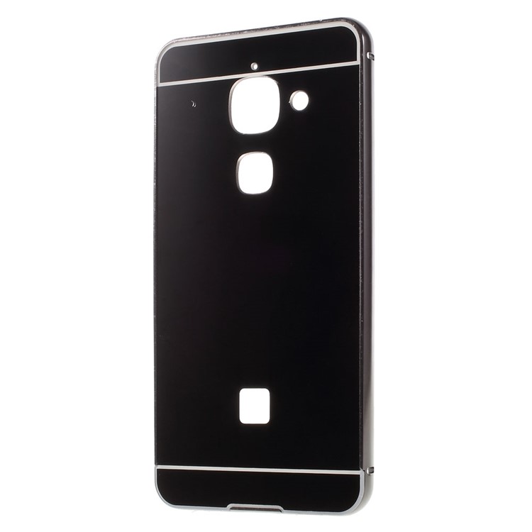 Sliding Aluminum Alloy Frame Acrylic Back Case for LeEco Le Max 2 - Black-2