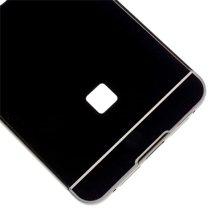 Sliding Aluminum Alloy Frame Acrylic Back Case for LeEco Le Max 2 - Black-6