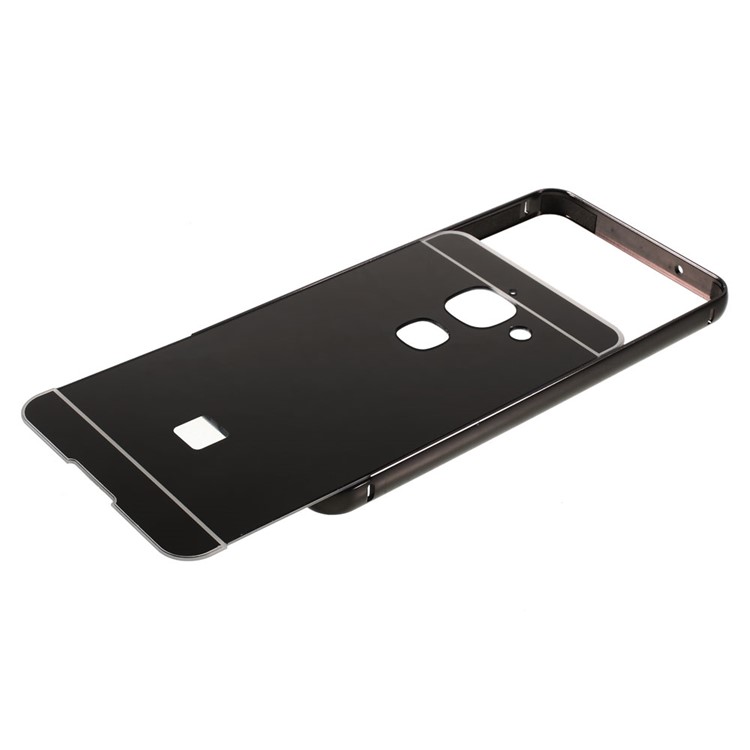 Sliding Aluminum Alloy Frame Acrylic Back Case for LeEco Le Max 2 - Black-7