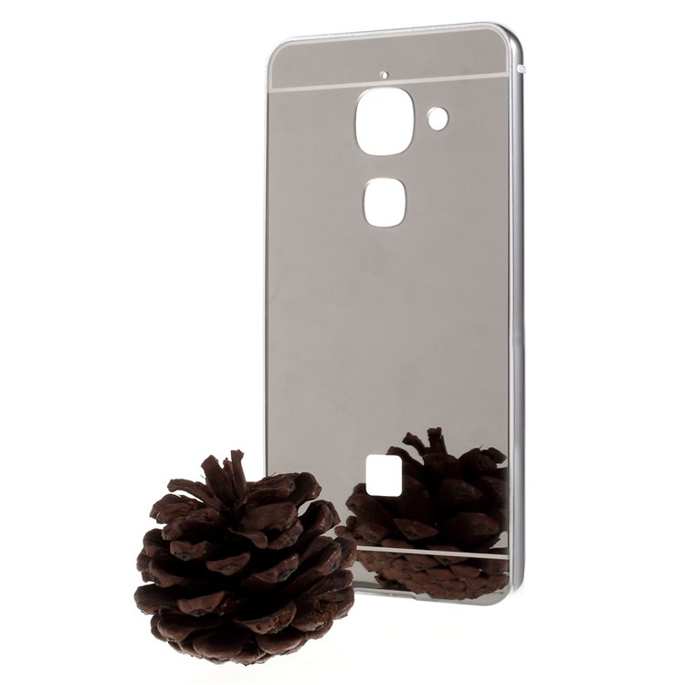 Sliding Aluminum Alloy Bumper Acrylic Cover for LeEco Le Max 2 - Silver-1