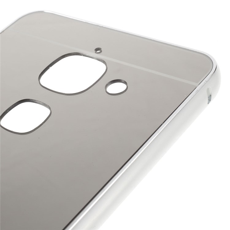 Sliding Aluminum Alloy Bumper Acrylic Cover for LeEco Le Max 2 - Silver-5