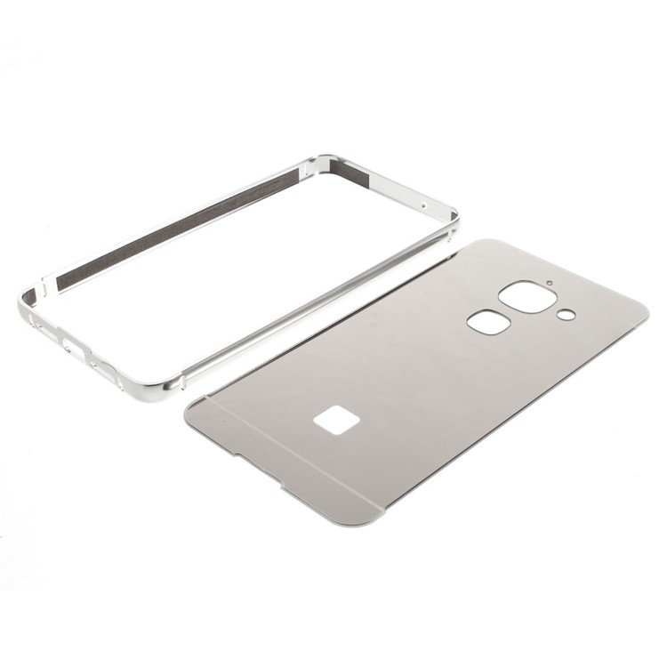 Sliding Aluminum Alloy Bumper Acrylic Cover for LeEco Le Max 2 - Silver-8