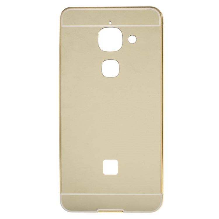 Sliding Metal Frame Acrylic Back Phone Case for LeEco Le Max 2 - Gold-4