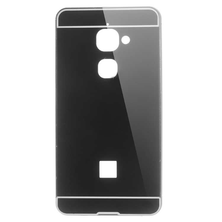 Aluminum Alloy Acrylic Hybrid Back Case for LeTV Le 2/Le 2 Pro - Black-1