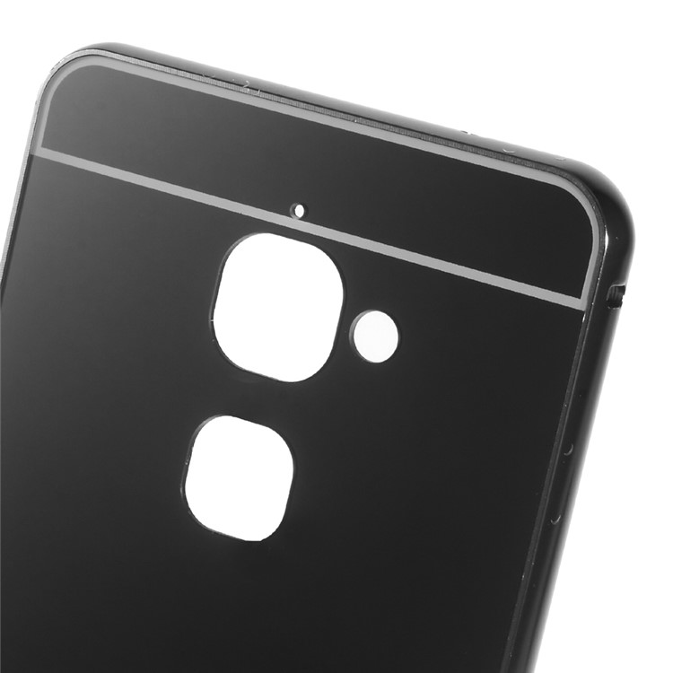 Aluminum Alloy Acrylic Hybrid Back Case for LeTV Le 2/Le 2 Pro - Black-2