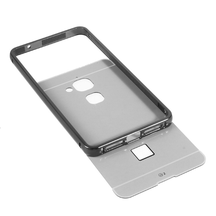 Aluminum Alloy Acrylic Hybrid Back Case for LeTV Le 2/Le 2 Pro - Black-5