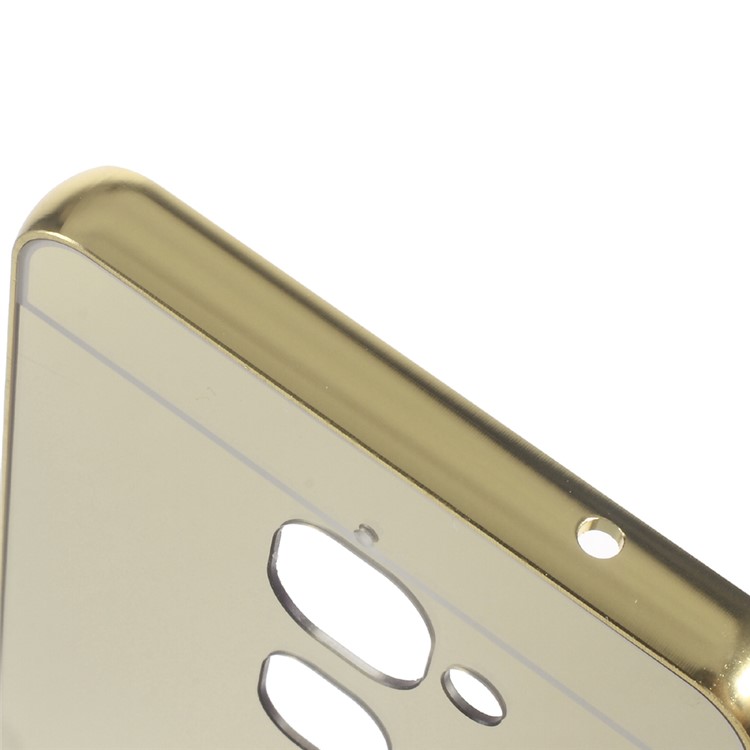 Aluminum Alloy Acrylic Hybrid Phone Case for LeTV Le 2/Le 2 Pro - Gold-2