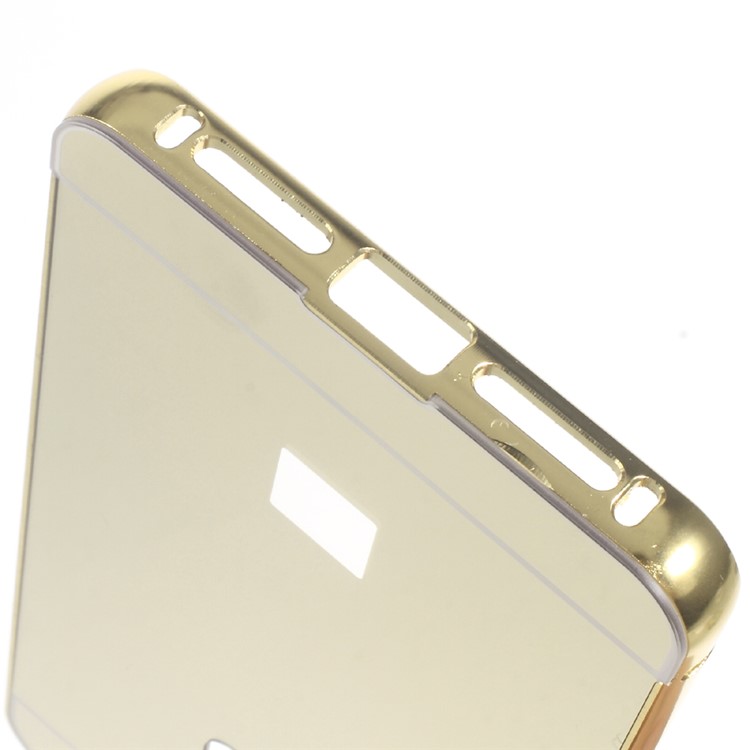 Aluminum Alloy Acrylic Hybrid Phone Case for LeTV Le 2/Le 2 Pro - Gold-3