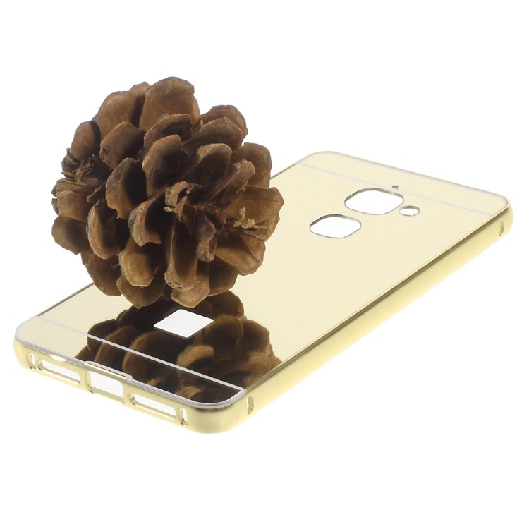 Aluminum Alloy Acrylic Hybrid Phone Case for LeTV Le 2/Le 2 Pro - Gold-4