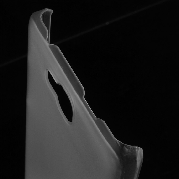 Slim Plastic Hard Case Cover for Oukitel C3 - Transparent-3