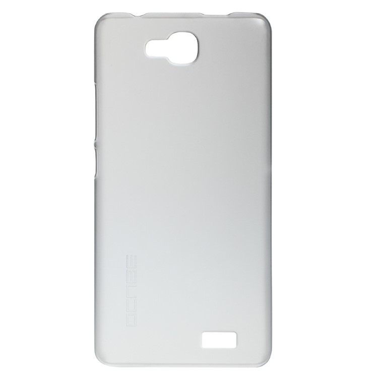 For Oukitel C3 Slim Plastic Hard Phone Cover Accessory - Grey-1
