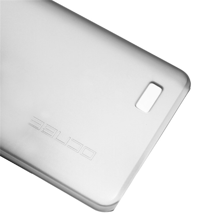 For Oukitel C3 Slim Plastic Hard Phone Cover Accessory - Grey-4