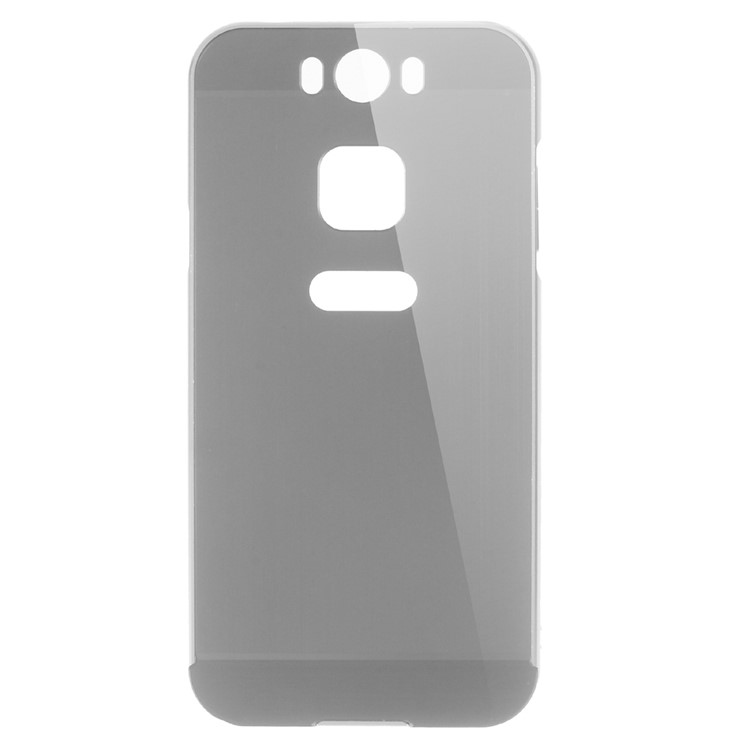 Metal Frame + Brushed Acrylic Back Case for Gigaset ME - Silver-1