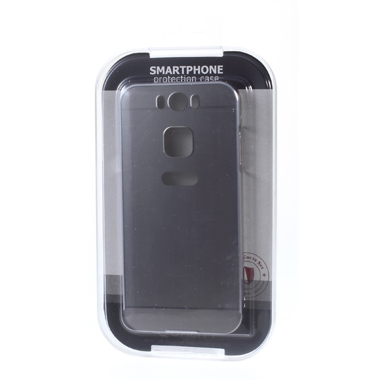 Metal Frame + Brushed Acrylic Back Case for Gigaset ME - Silver-7