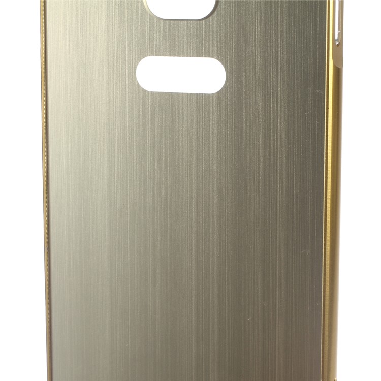 Metal Frame + Brushed Acrylic Back Shell for Gigaset ME - Gold-5