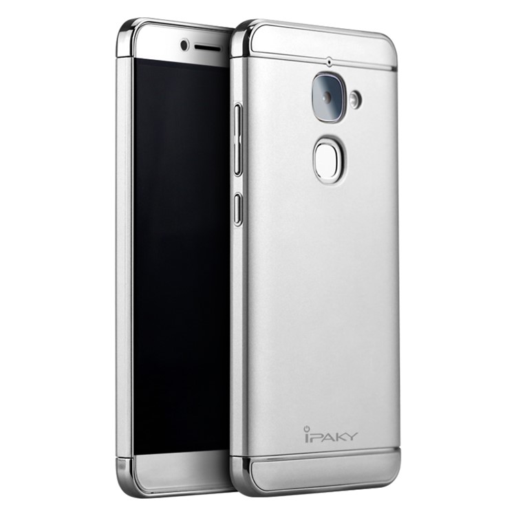 IPAKY Stylish Form-fitting Plastic Hard Cover for LeTV Le 2/Le 2 Pro - Silver-1