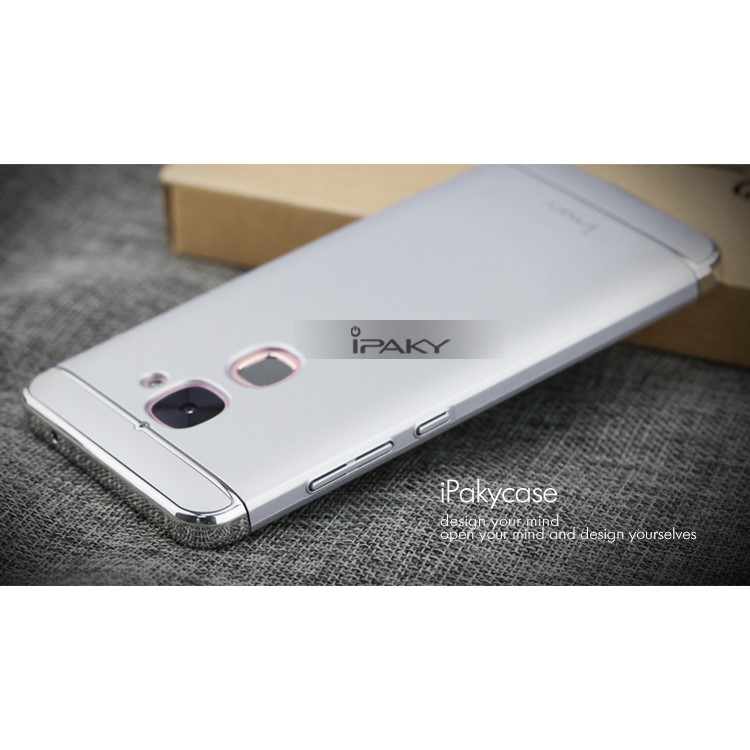 IPAKY Stylish Form-fitting Plastic Hard Cover for LeTV Le 2/Le 2 Pro - Silver-6