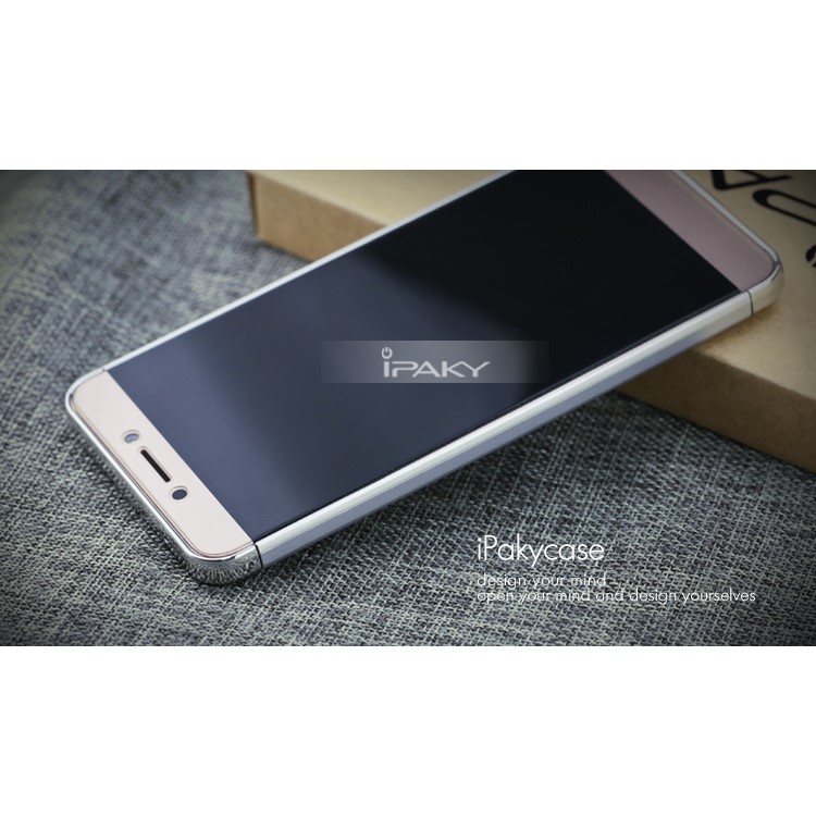 IPAKY Stylish Form-fitting Plastic Hard Cover for LeTV Le 2/Le 2 Pro - Silver-7