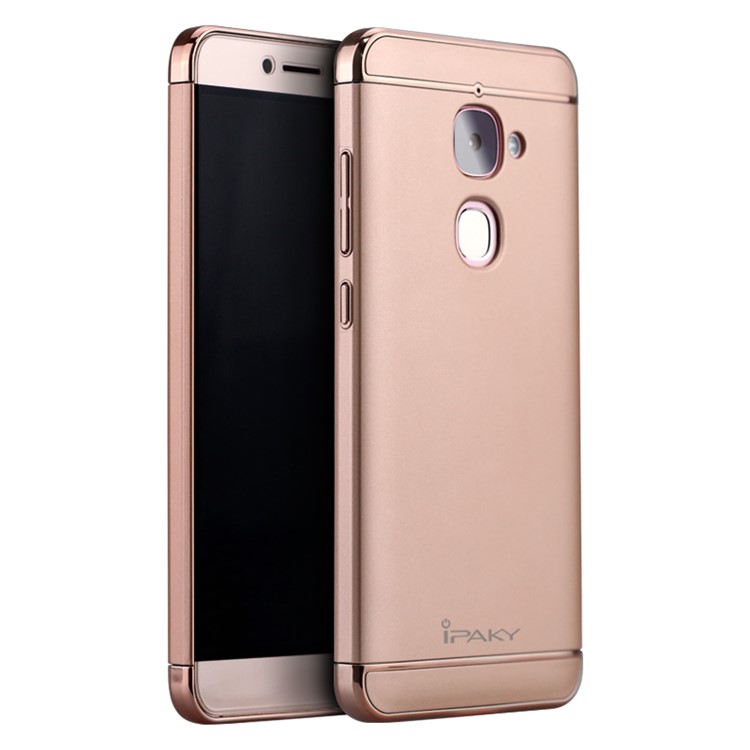 IPAKY Stylish Form-fitting Plastic Hard Back Case for LeTV Le 2/Le 2 Pro - Rose Gold-1