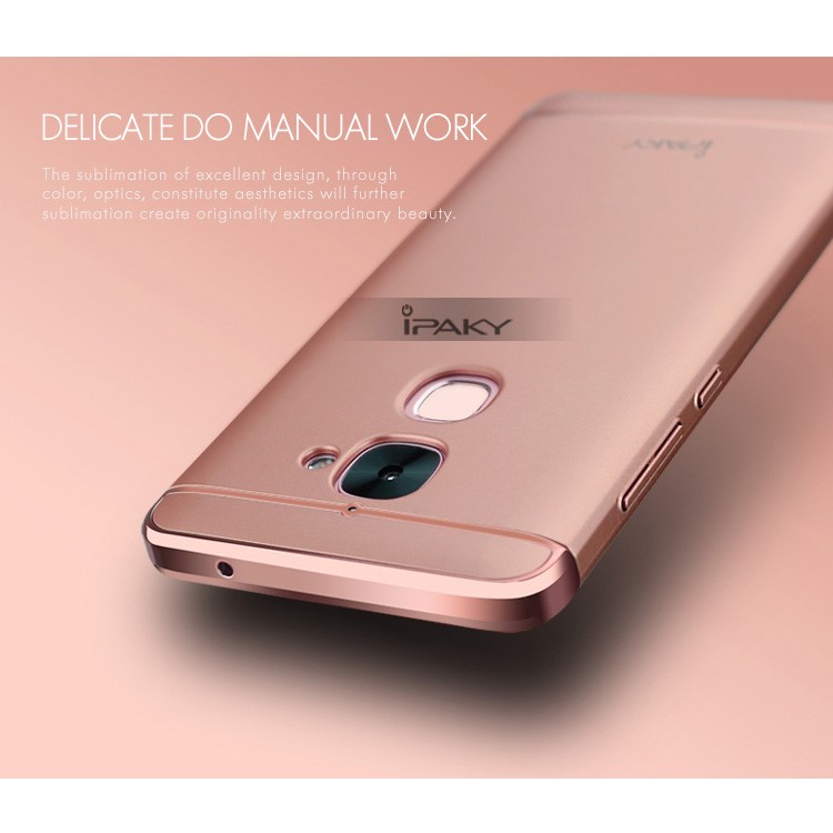IPAKY Stylish Form-fitting Plastic Hard Back Case for LeTV Le 2/Le 2 Pro - Rose Gold-3