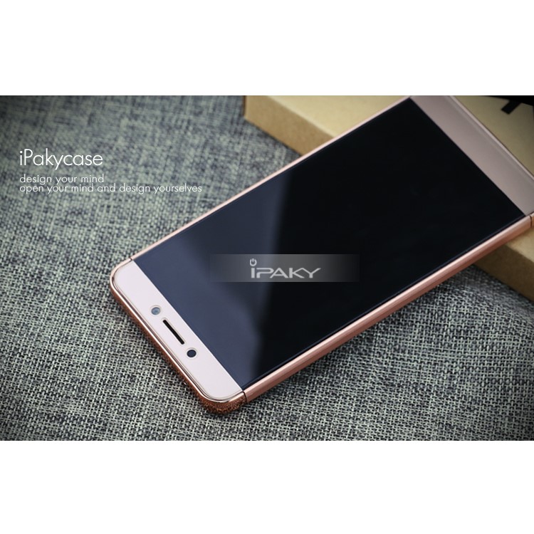 IPAKY Stylish Form-fitting Plastic Hard Back Case for LeTV Le 2/Le 2 Pro - Rose Gold-6