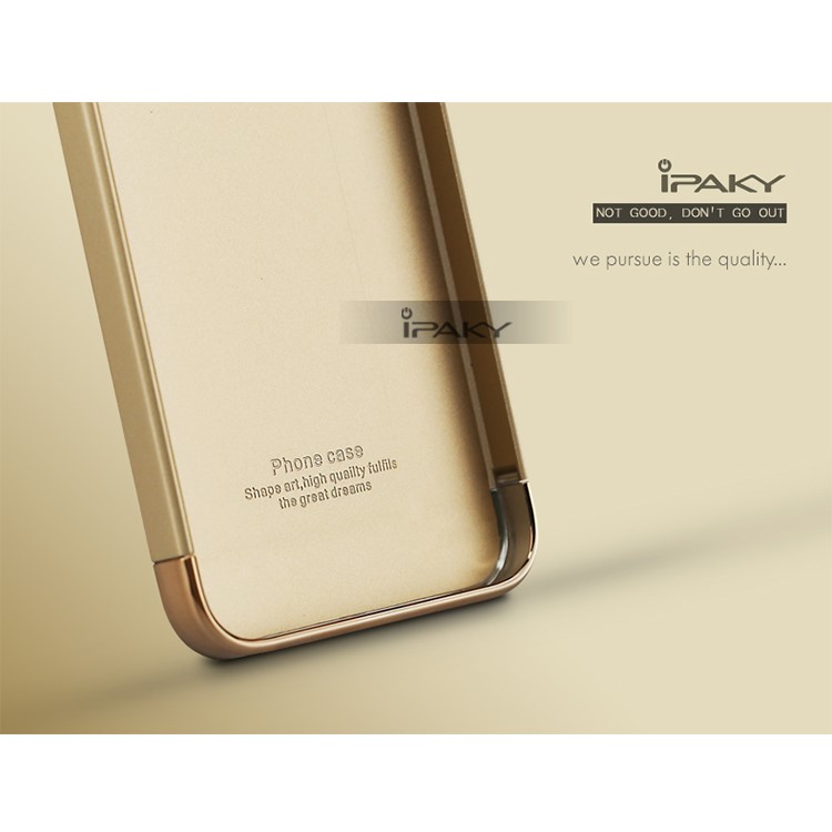 IPAKY Stylish Form-fitting Plastic Hard Phone Cover for LeTV Le 2/Le 2 Pro - Gold-3