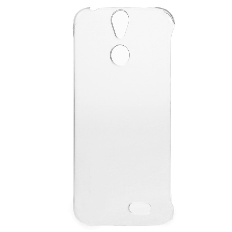 See-through Slim Plastic Hard Case Cover for Vernee Thor - Transparent-1