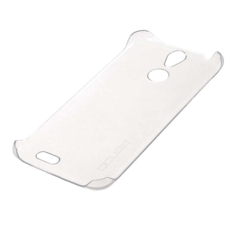 See-through Slim Plastic Hard Case Cover for Vernee Thor - Transparent-4