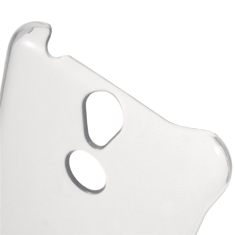 See-through Slim Plastic Hard Phone Cover for Vernee Thor - Grey-2