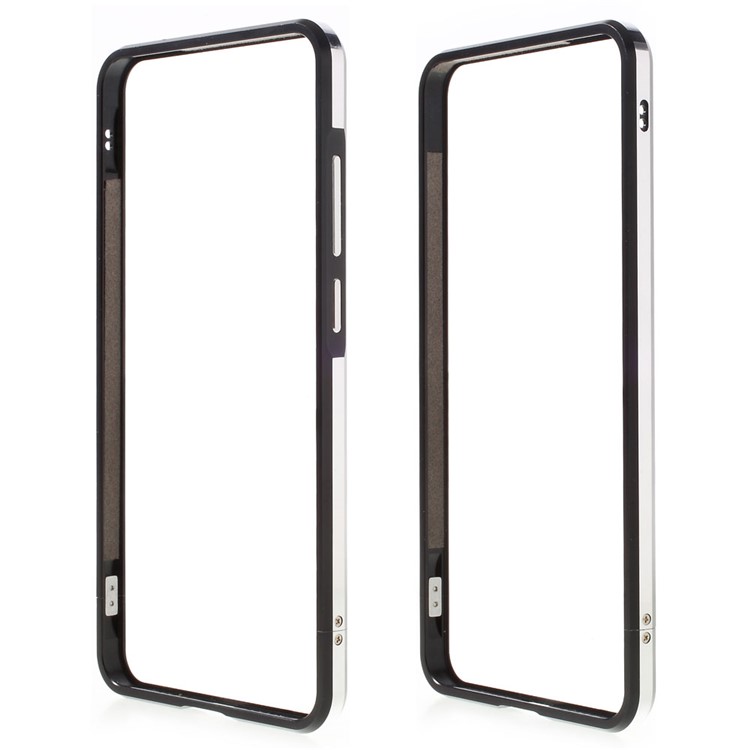 Aluminum Alloy Bumper Cover for LeEco Le Max 2 with Strap + Screw Kit - Black-1