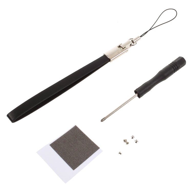 Aluminum Alloy Bumper Cover for LeEco Le Max 2 with Strap + Screw Kit - Black-9