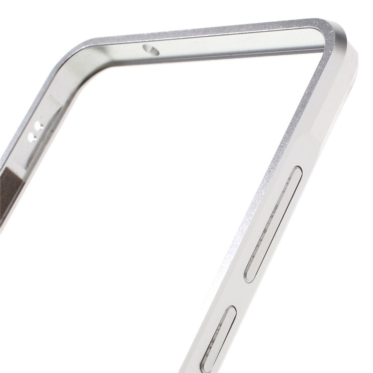 Aluminum Alloy Bumper Case for LeEco Le Max 2 with Strap + Screw Kit - Silver-4