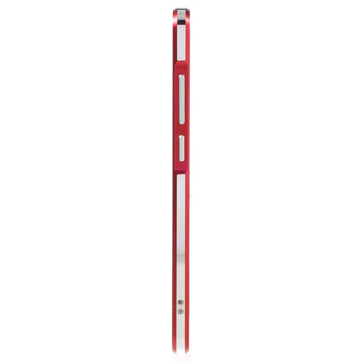 Aluminum Alloy Bumper Shell for LeEco Le Max 2 with Strap + Screw Kit - Red-3