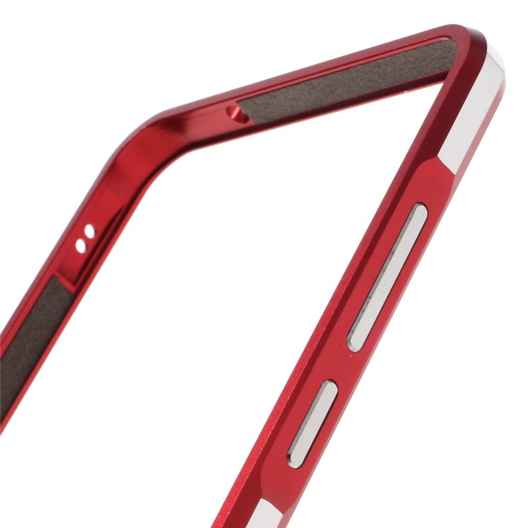 Aluminum Alloy Bumper Shell for LeEco Le Max 2 with Strap + Screw Kit - Red-4