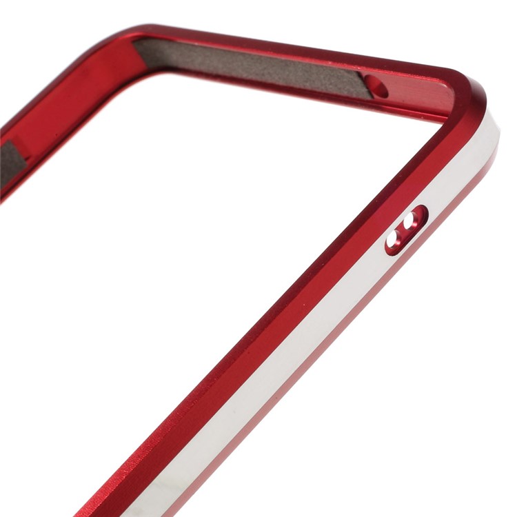 Aluminum Alloy Bumper Shell for LeEco Le Max 2 with Strap + Screw Kit - Red-5