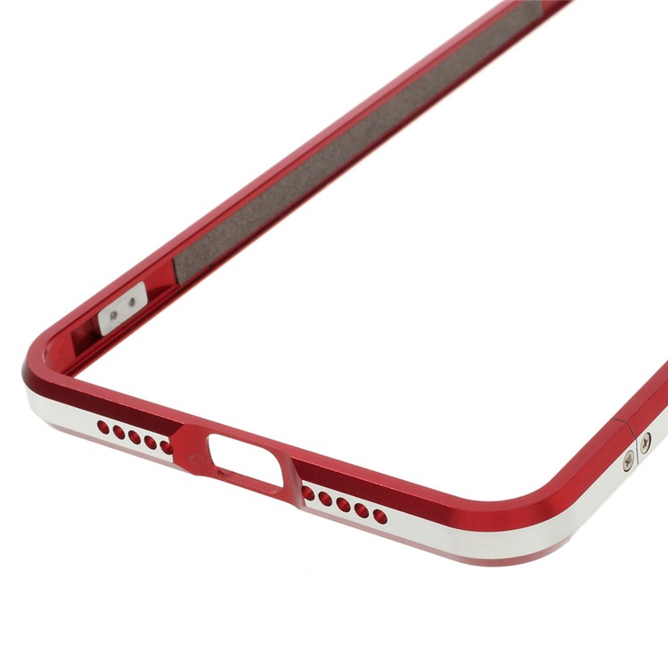 Aluminum Alloy Bumper Shell for LeEco Le Max 2 with Strap + Screw Kit - Red-6