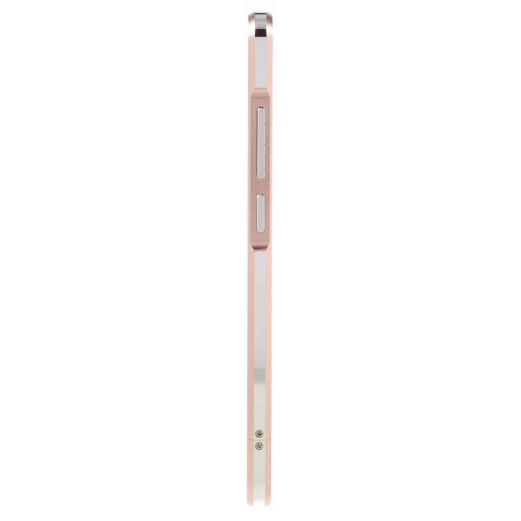 Aluminum Alloy Bumper Shell Cover for LeEco Le Max 2 with Strap + Screw Kit - Rose Gold-3