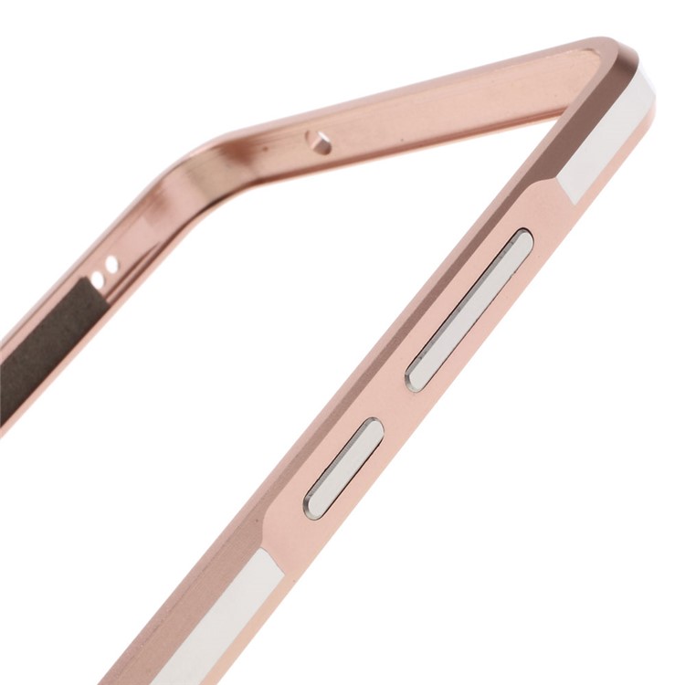 Aluminum Alloy Bumper Shell Cover for LeEco Le Max 2 with Strap + Screw Kit - Rose Gold-4